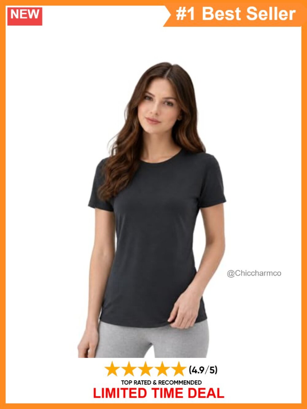 100% Merino Wool T Shirt Women Short Sleeve Crew Neck Base Layer Hiking Tee